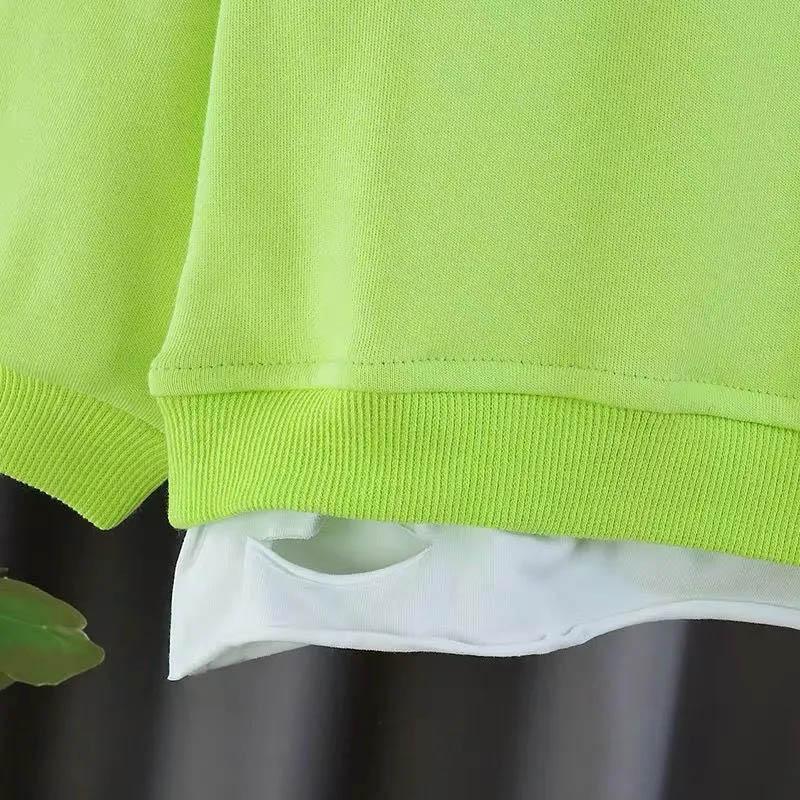 Girls' Thin Spring and Autumn Clothes Baby Cute Casual Breathable Cute Suit Korean Version Two-piece Suit