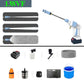 138VF Luxury High Pressure Water Gun Set Wireless Garden Spraying Machine Car Washer Cleaning Artifact with Tool Box