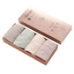 4 Packs Women's Underwear Cotton File Mid-waist Breathable Soft Panties Graphene Antibacterial Briefs Abdomen and Hips Underpants Oversized Underwear
