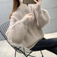 Round Neck Pullover Sweater Ins Women's Forest Loose Outer Wear Autumn and Winter New Lazy Style Knitted Bottoming Shirt