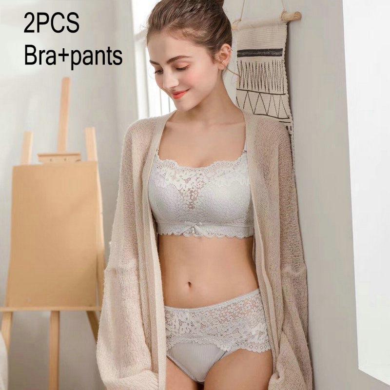 Fashion Sexy Lace Bra Set Push up Lingerie Women Underwear Sets Intimates Embroidery
