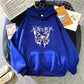 Fashion Women's Casual Long Sleeve Hooded Printed Ladies Sweatshirt Tops