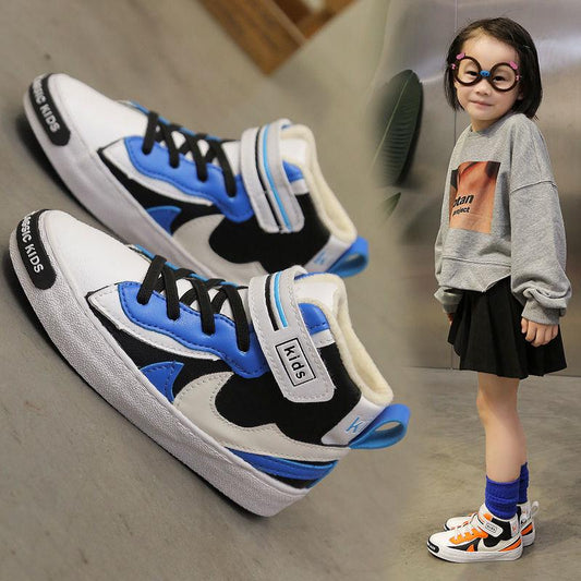 Children's Fashion Casual Shoes Four Seasons Kid Sneakers Breathable Mesh Soft Sole Trend Boys and Girls Shoes