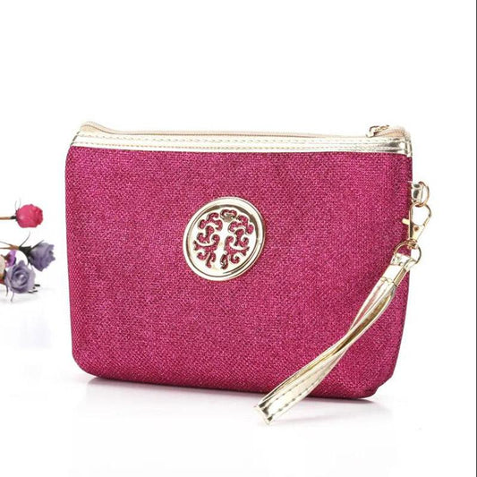 Cosmetic Bag Travel Bling Ladies Zipper Makeup Bags Makeup Wash Toiletry Organizer Bag Pouch Case