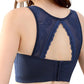 Gather Beautiful Back Anti-sagging Big Breast Underwear Thin Big Size Bra Without Steel Ring Women's Bra Big Cup Bra