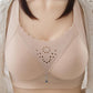 Thin Underwear Women’s Anti-sagging Side Anti-glare Beautiful Back Bra No Steel Ring Gather Thin Underwear Light and Thin
