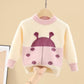Girls Sweater Autumn and Winter Children's Knit Sweater 1-5 Years Old Baby Girl Knitwear pullover Sweater