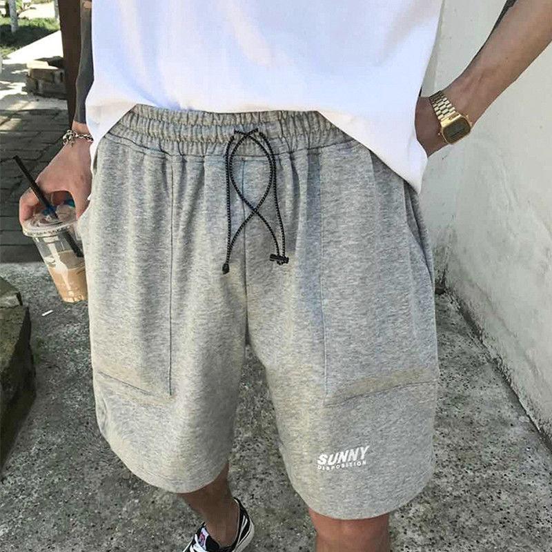 Summer Sports Shorts Loose Straight Leg Boys Casual All-match Five-point Pants