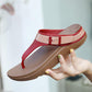 Flip-flops Women's Shoes Summer Slippers Buckle Belt Non-slip Soft-soled Slippers Sandals for Home Bathroom Buy One Size Bigger