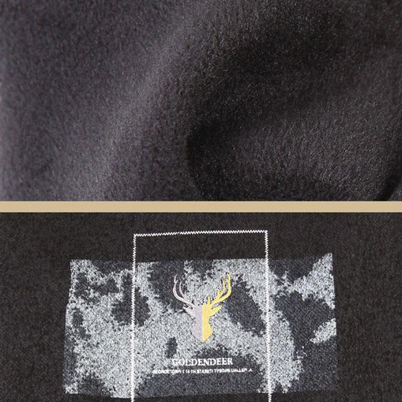 Sweater Men's Winter Clothing Autumn and Winter Thick Sweater Knit Sweater Men's Round Neck
