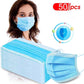 Face Mouth Mask Disposable Protective 3 Layers 95% Filter Dustproof Anti-fog Earloop Non Woven Masks