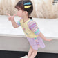 Girls' Summer Clothes Children's Summer Western Style Children's Summer Suits Female Baby Two-piece Suit