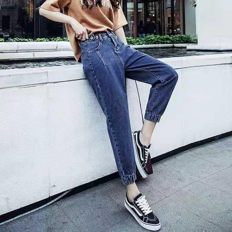 Vintage High Waist Women Jeans Women's Blue Denim Pants Boyfriend Jean Femme for Women Jeans