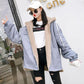 Autumn and Winter Imitation Lamb Wool Jacket Korean Loose Thick Cotton Hooded Casual Female Jacket