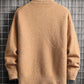 Autumn And Winter Men Casual Imitated Mink Wool Solid Color O Neck Pullover Sweaters 9 Color M-3XL
