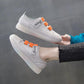 Women's Shoes Velcro Small White Shoes Ladies Soft Sole Sneakers All-match Korean Style Student Flat Casual Board Shoes
