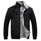 Double-sided Wear Men's Jacket Autumn Sports Casual Jacket Men's Large Size Fat Clothes Father Men's Clothing
