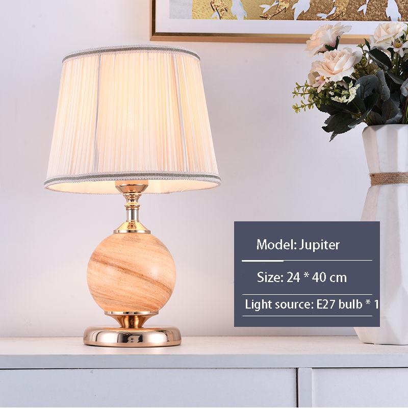 Star LED Table Lamp for Bedroom Creative Romantic Minimalist Modern Light Luxury  Bedside Lamp