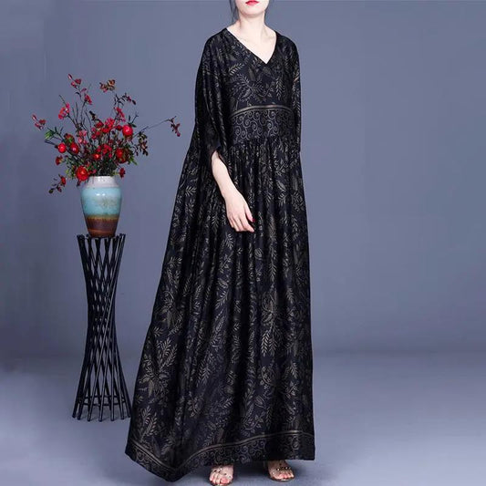 Long Dress 2021 Summer New Style Plus Size Ladies Casual Party Women's Clothing
