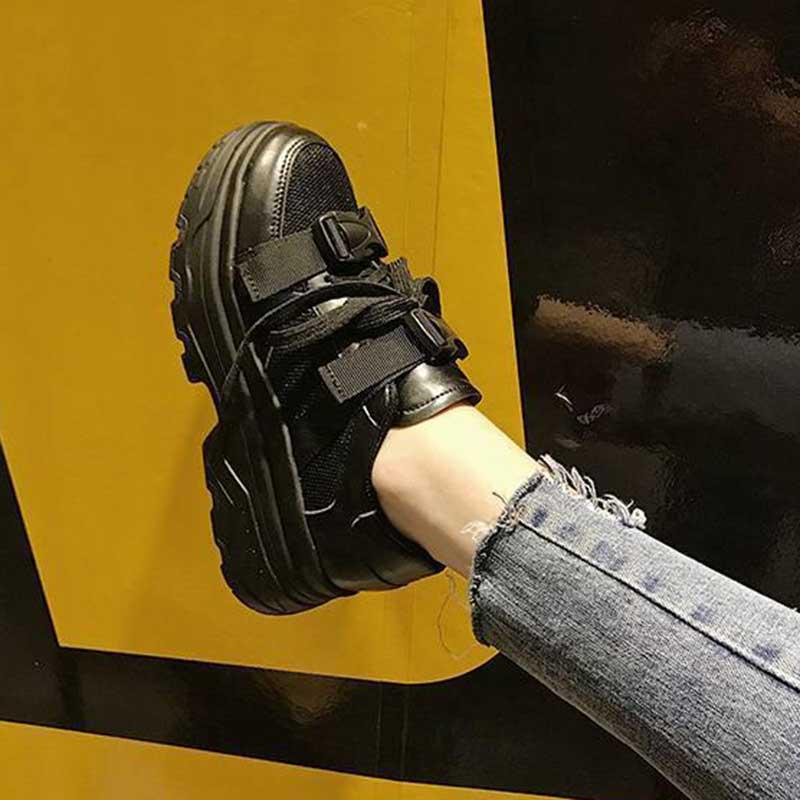 Plus Size 35-39 Summer Retro Women Mesh Sneakers Girls Breathable Running Basketball Shoeses Shockproof Non-slip Shoes
