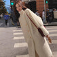 Winter Imitation Mink Fur Coat Fashion Mid-length Loose Fur Mink Coat