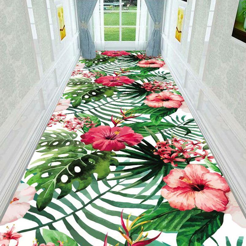 Pastoral Style Living Room Carpet Bedroom Bedside Blanket Can Be Cut Porch Corridor Aisle Carpet Stair Mat Large Size