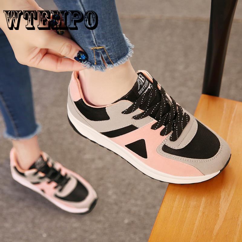Board Shoes Women's Shallow Mouth Flat Bottom Student Sports Shoes