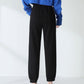 Cotton Summer Sports Trousers Women's Loose All-match Color Contrast Casual Pants Harem Pants Women's Trendy Pants