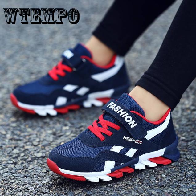 Brand Mesh Casual Sports Running Shoes Sneakers Toddler Kids Baby Boys Girls