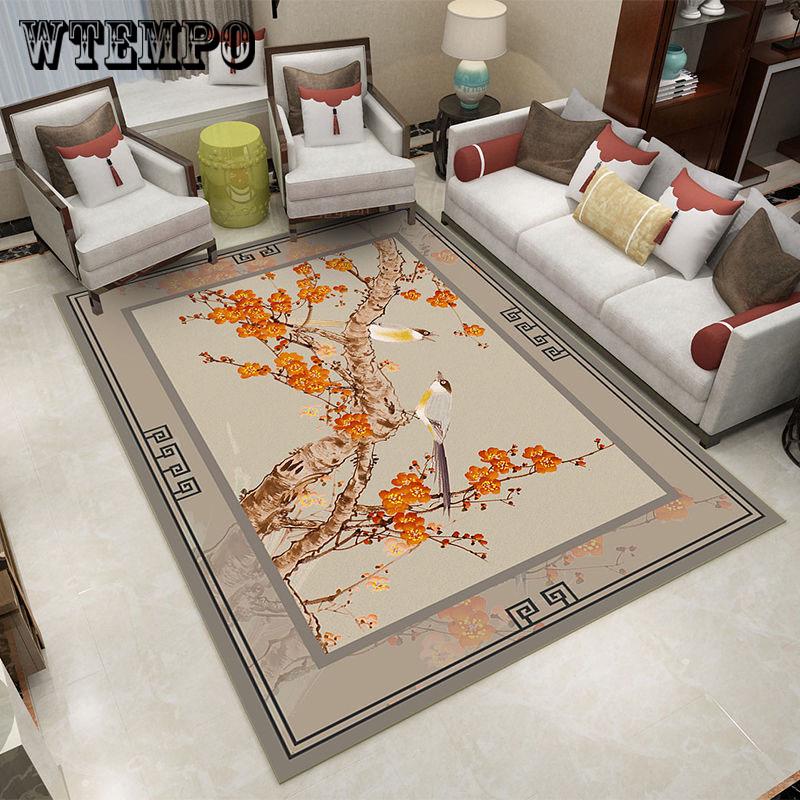 living room carpet High-density mat European style sofa coffee table blanket bedroom bedside