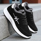 Autumn and Winter Men's Shoes Fleece Warm Cotton Shoes Non-slip Soft Bottom Sports Shoes