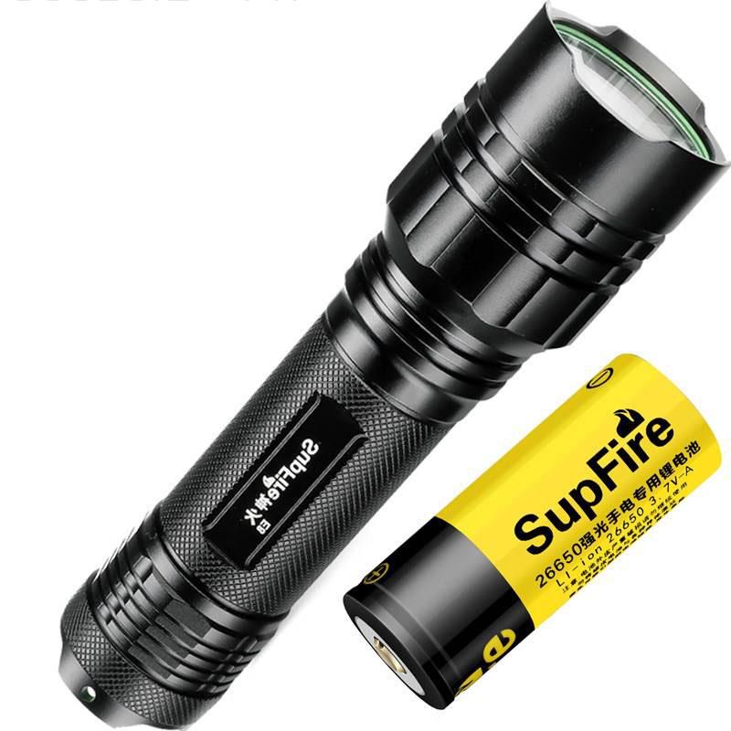 E8 Bright Flashlight Rechargeable Super Bright Special Forces Waterproof 5000 Multi-function Long-range Outdoor Bright Light