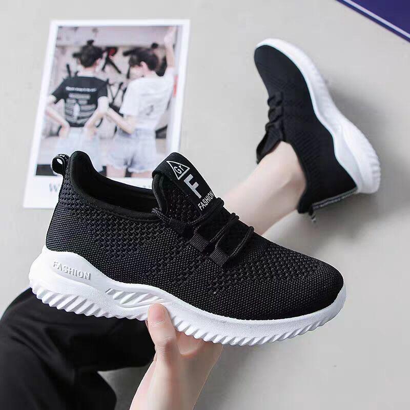Women Clearance Sneakers Korean All-match Women's Shoes Flat Casual Shoes Spring and Autumn Fashion Student Net Shoes