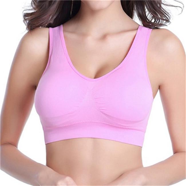 Female Push Up Bra Backless Padded Underwear Comfortable Wireless Brassiere Breathable Seamless Bras