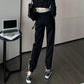 Women's Casual Sports Pants with Cotton Loose Wild Trend Student Harem Pants Autumn and Winter Beam Foot Guard Pants