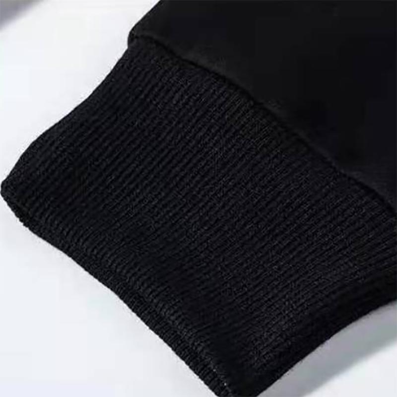 Sweater All-match Solid Color Sweater Men Loose Long-sleeved Sweater Autumn Couple Sweater Pullover Bottoming Sweater Plus Velvet