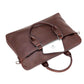 Business Briefcase Men Retro Leather Large Capacity Crossbody Bags Waterproof Handbag Computer Bag