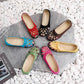 Summer Old Beijing Cloth Shoes Women's Net Shoes Single Shoes Hollow Non-slip Soft Bottom Middle-aged and Elderly Mother Shoes Pedal Sandals Women