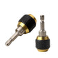 60mm Hex Handle Quick Coupling 6.35mm Change Joint Electric Hand Drill Three Claw Turn 1/4 Inner Hex Self-locking Connecting Rod
