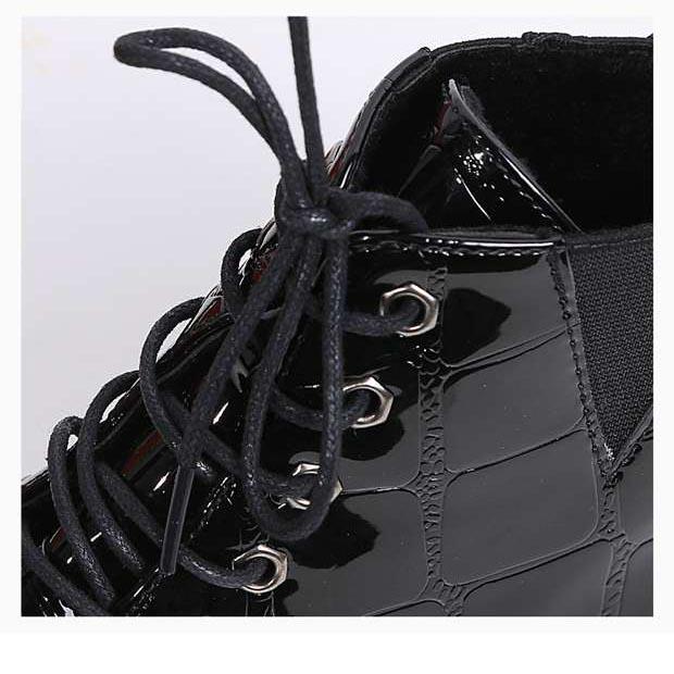Woman Chelsea Boots Female Fashion Metal Pointed Toe High Heel Ankle Boots Sexy Ladies Shoes