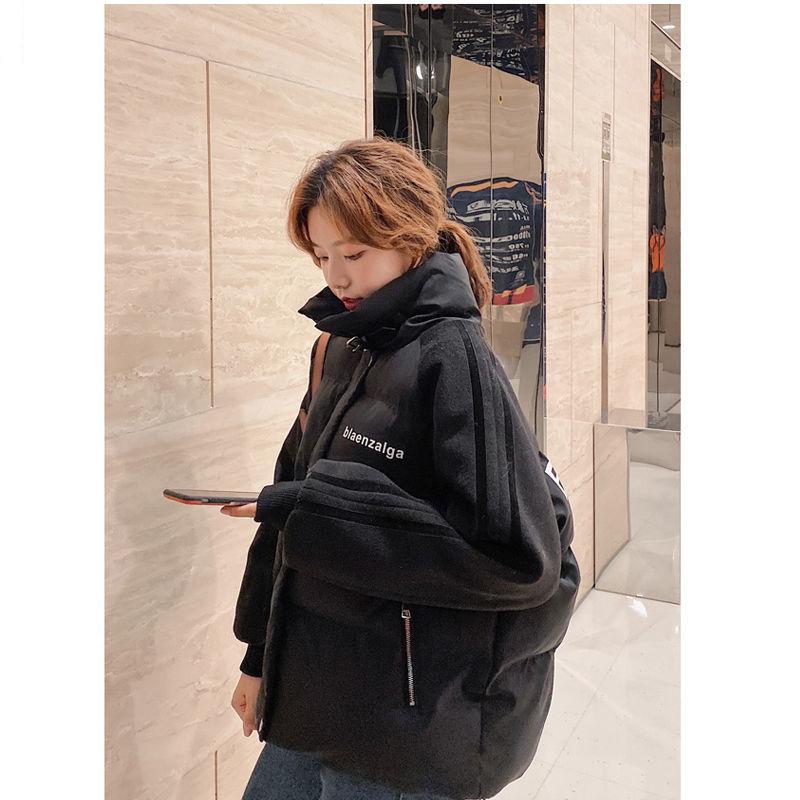 Winter Down Padded Jacket Women Short Korean Style Padded Jacket Fashion Thick Padded Coat Loose Large Size Jacket