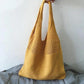 Women Casual Hollow Woven Shoulder Bag Knitted Handbags Large Capacity Vintage Tote Bags