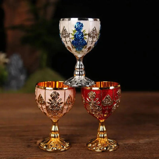 Small Wine Cup A Glass of European-style High-end 30 Ml Liquor Glass Creative Household Glass Liquor Glass