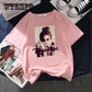 WTEMPO Female T-shirt Print Women's Clothing   Print T Shirt Female Tshirt Short Sleeve Tops