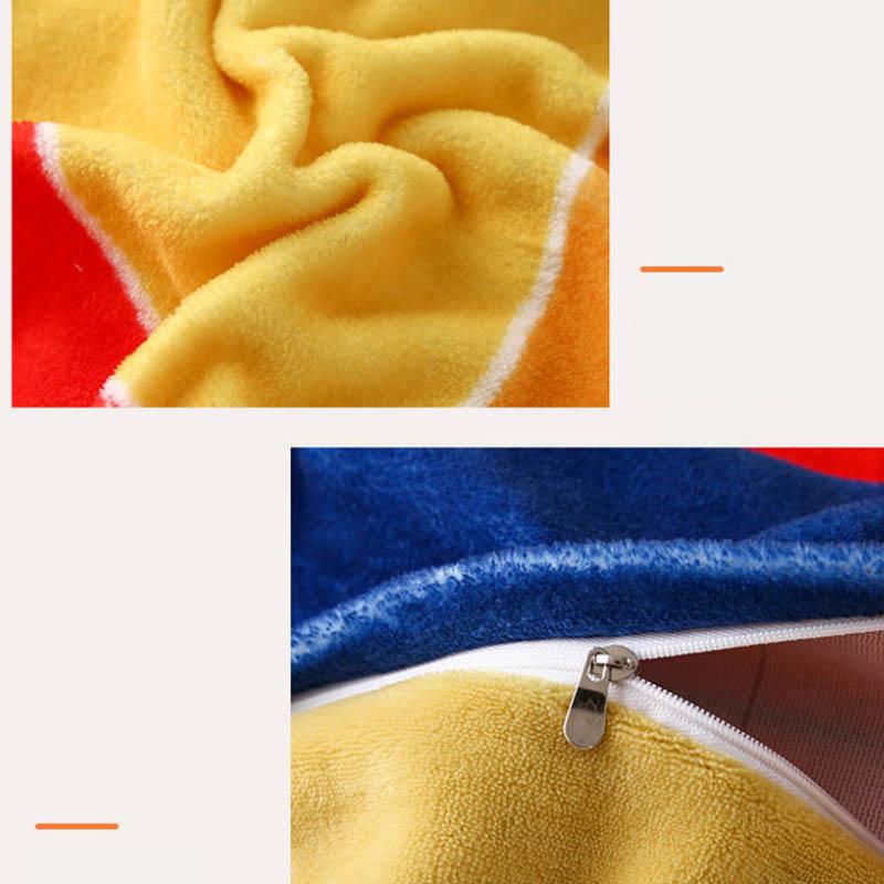 Children's Bed Set Autumn and Winter Double-sided Milk Velvet Three-piece Set Children's Nap Bedding Plus Velvet Thick Quilt Cover Pink Princess Style