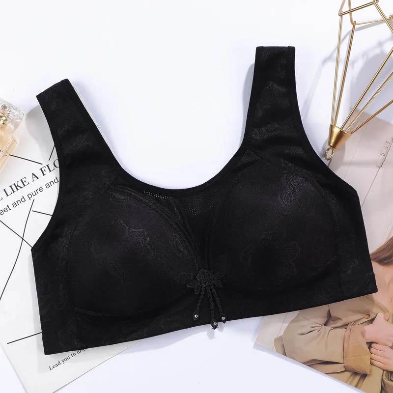 Female No Steel Ring Thin Comfortable Tube Top Gather Anti-sagging Side Pull-up Adjustable Bra