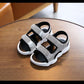 Girls Summer Bright Diamond Sandals Little Girls Children Students Flat Princess Shoes Soft Bottom Baby Beach Breathable Lightweight Shoes
