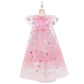 Snow Girls Dress Princess Costume Halloween Carnival Children Dress Up Kids Dresses for Girls Clothing Size 4-10 Years