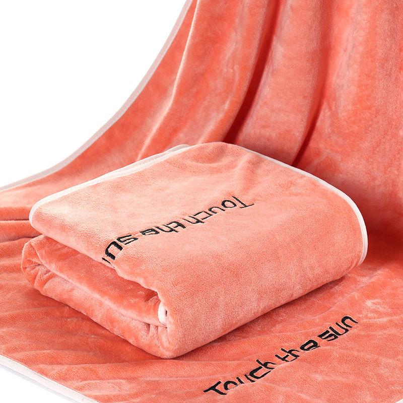 Increase The Absorbent Soft Bath Towels for Household Use Faster Than Cotton Bath Towels The Fabric Is Skin-friendly and Soft