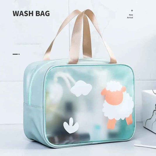 Dry and Wet Separation Wash Cosmetic Bag Simple and Convenient Easy To Carry Beach Waterproof Bag